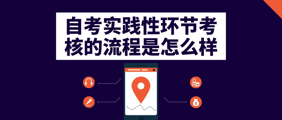 自考實踐性環節考核的流程是怎么樣？